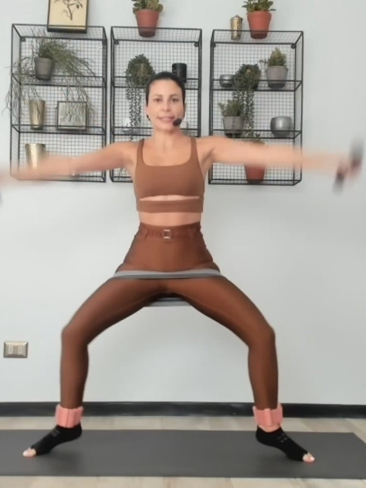 Fuerza: piernas y brazos sin saltos, full body