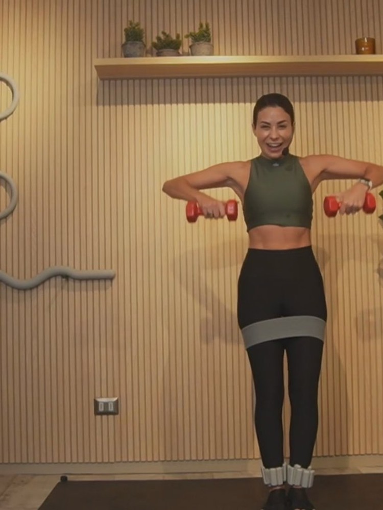 Cardio: glúteos y abdomen bajo impacto