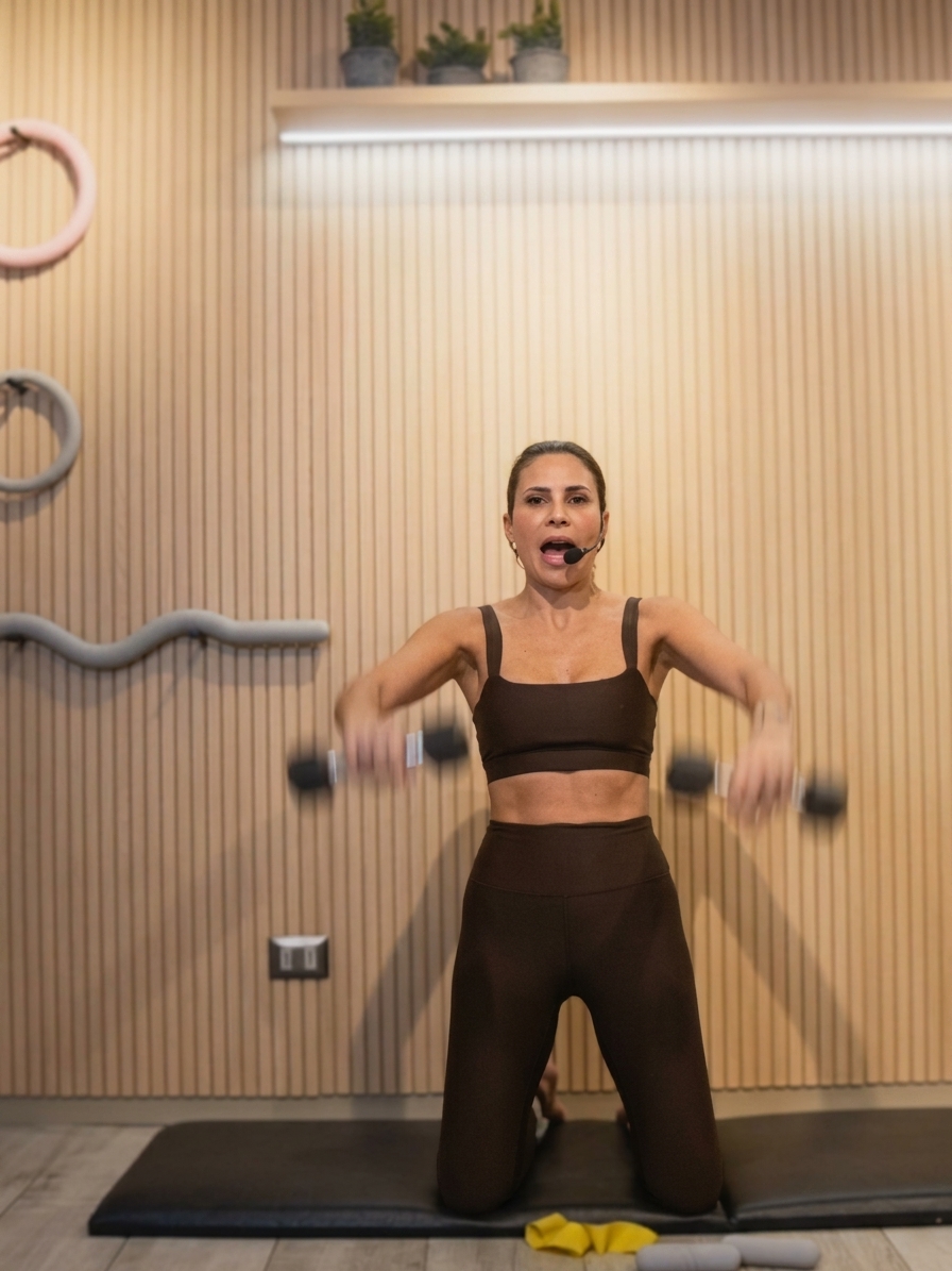 Pilates avanzado: core, glúteos y piernas post parto