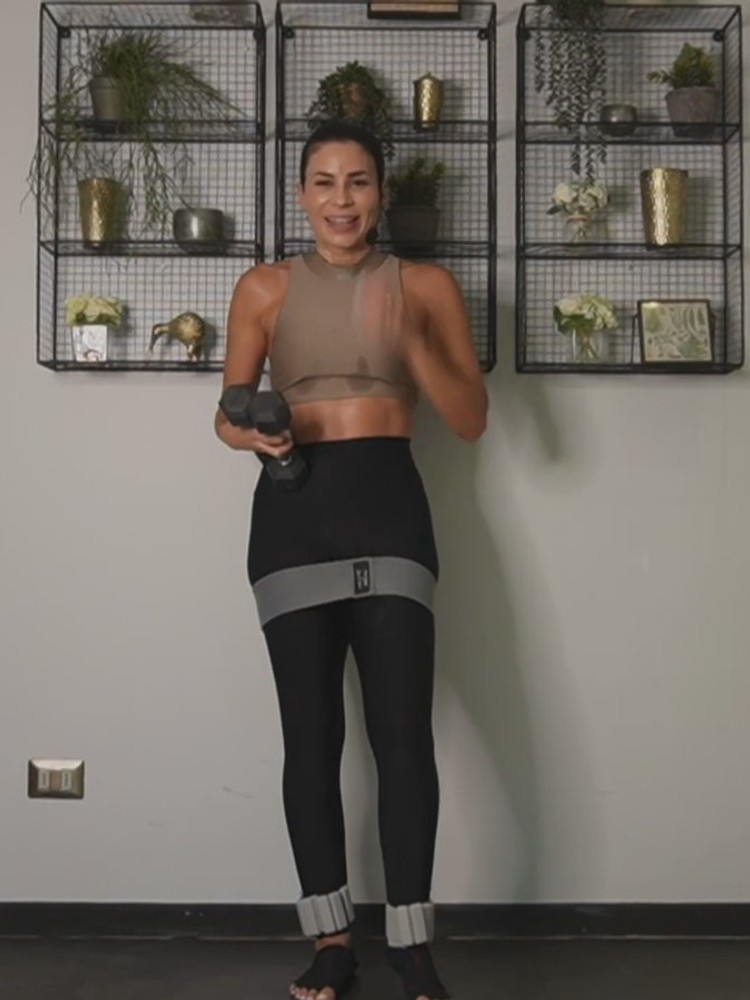 Fuerza sin impacto: glúteos, abdomen y piernas